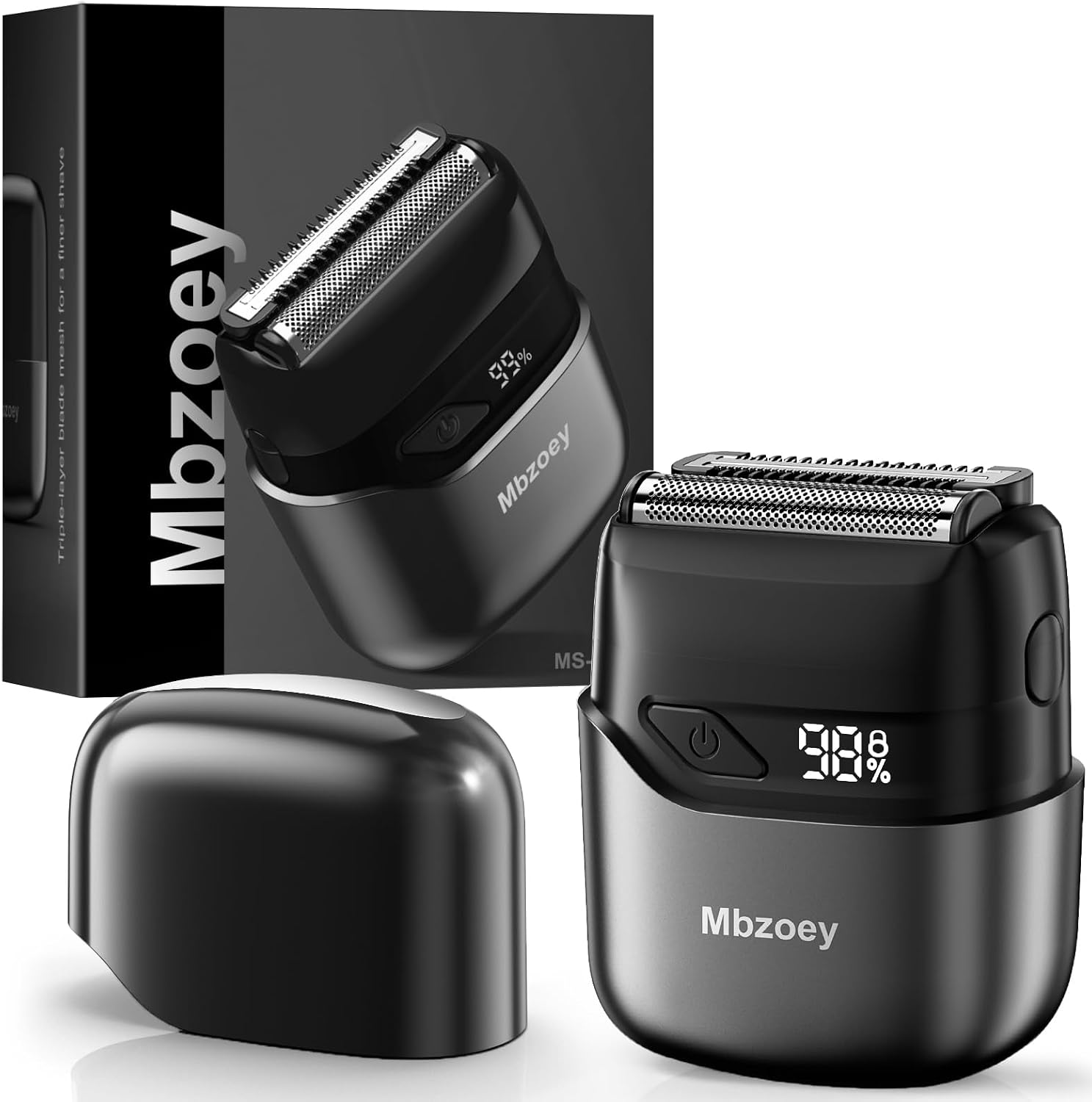 Men'S Grooming Images - Mini Elektrische Foliescheerapparaat voor Heren -