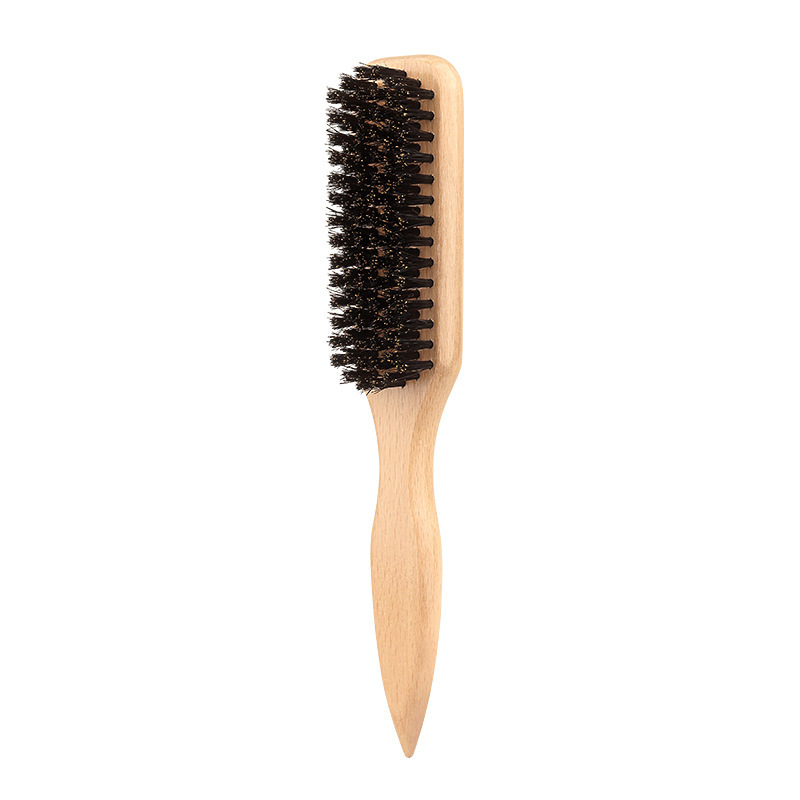 Houten borstel met zwijnenhaar - Men Grooming Home recensie en prijs