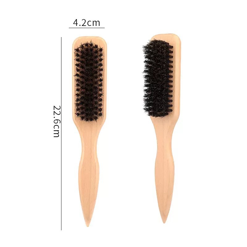 Houten borstel met zwijnenhaar - Men Grooming Home recensie en prijs