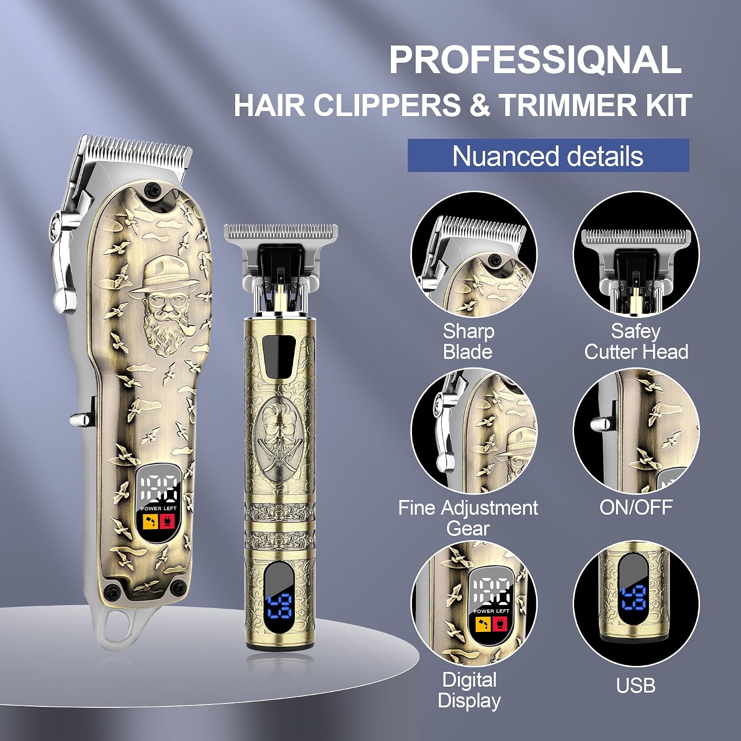 Draadloze tondeuseset voor man - Men'S Grooming Images recensie en prijs