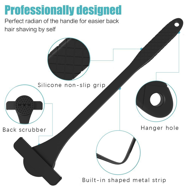 Flexibele rugshaver met lange  - Men'S Grooming Hair Removal recensie en prijs