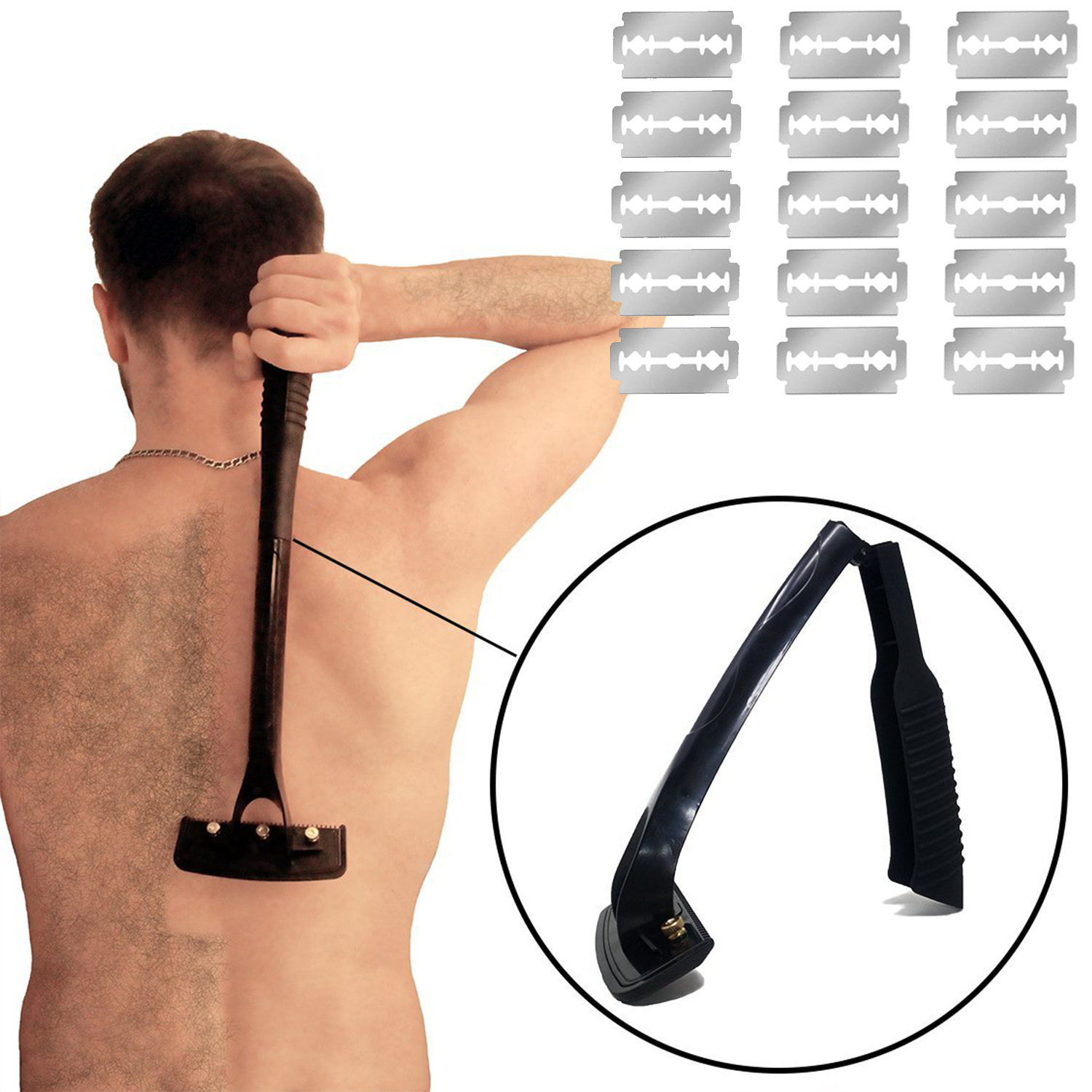 Herenrugscheerapparaat Haarver - Men'S Grooming Hair Removal recensie en prijs