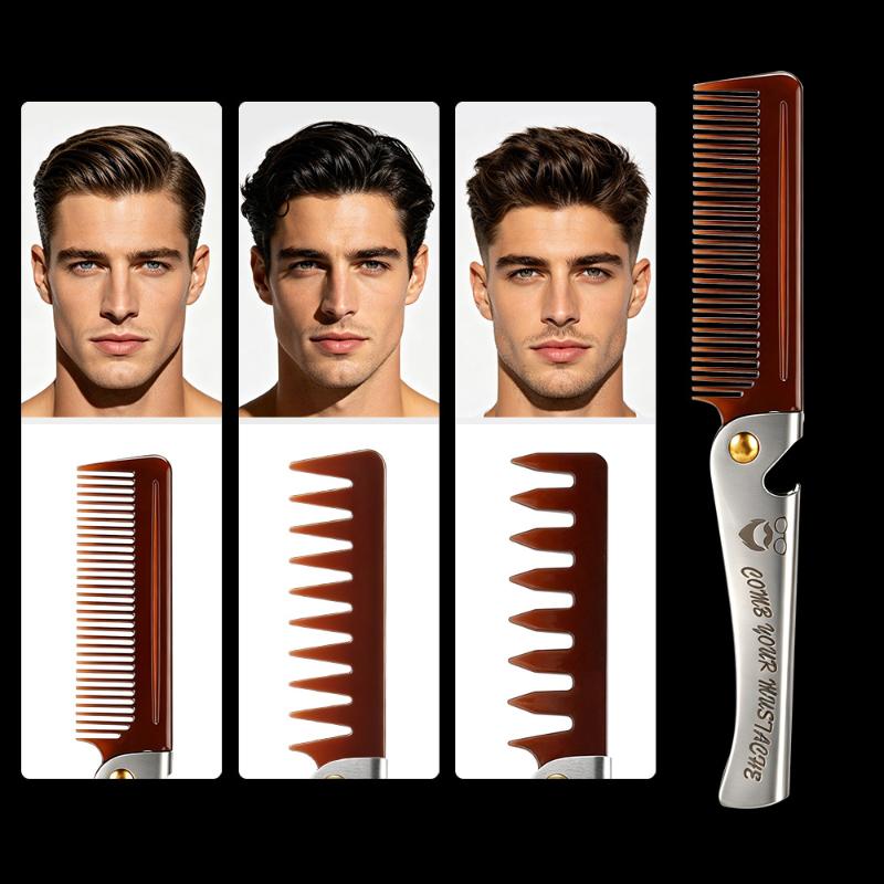 Opvouwbare haarstylingkam voor - Men Grooming Home recensie en prijs